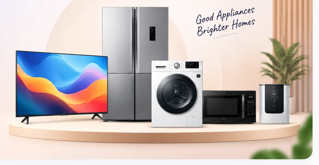Refurbished TV, fridge, washing machine, microwave and water purifier